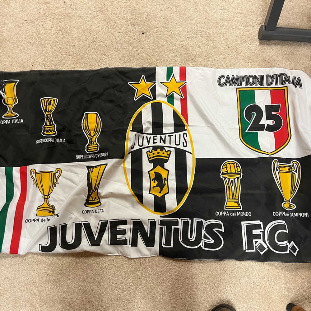 Vintage Juventus Flag